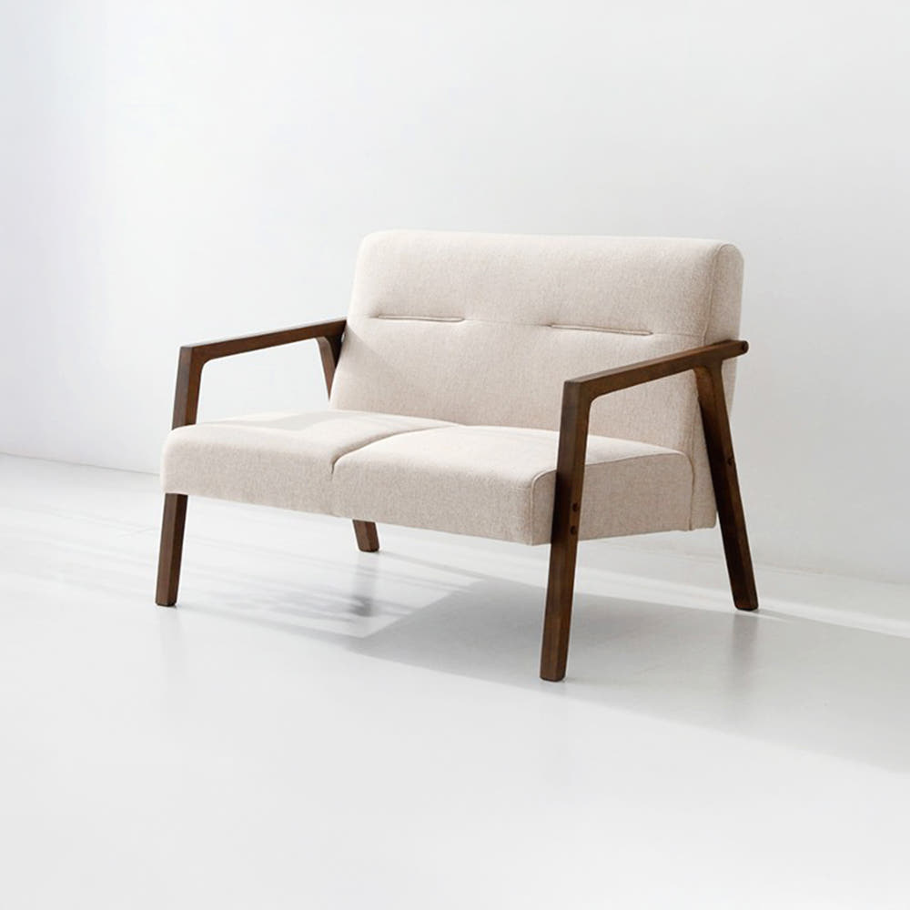 COOKY 패브릭 소파 2인 그레이 8399.0951, 2인용