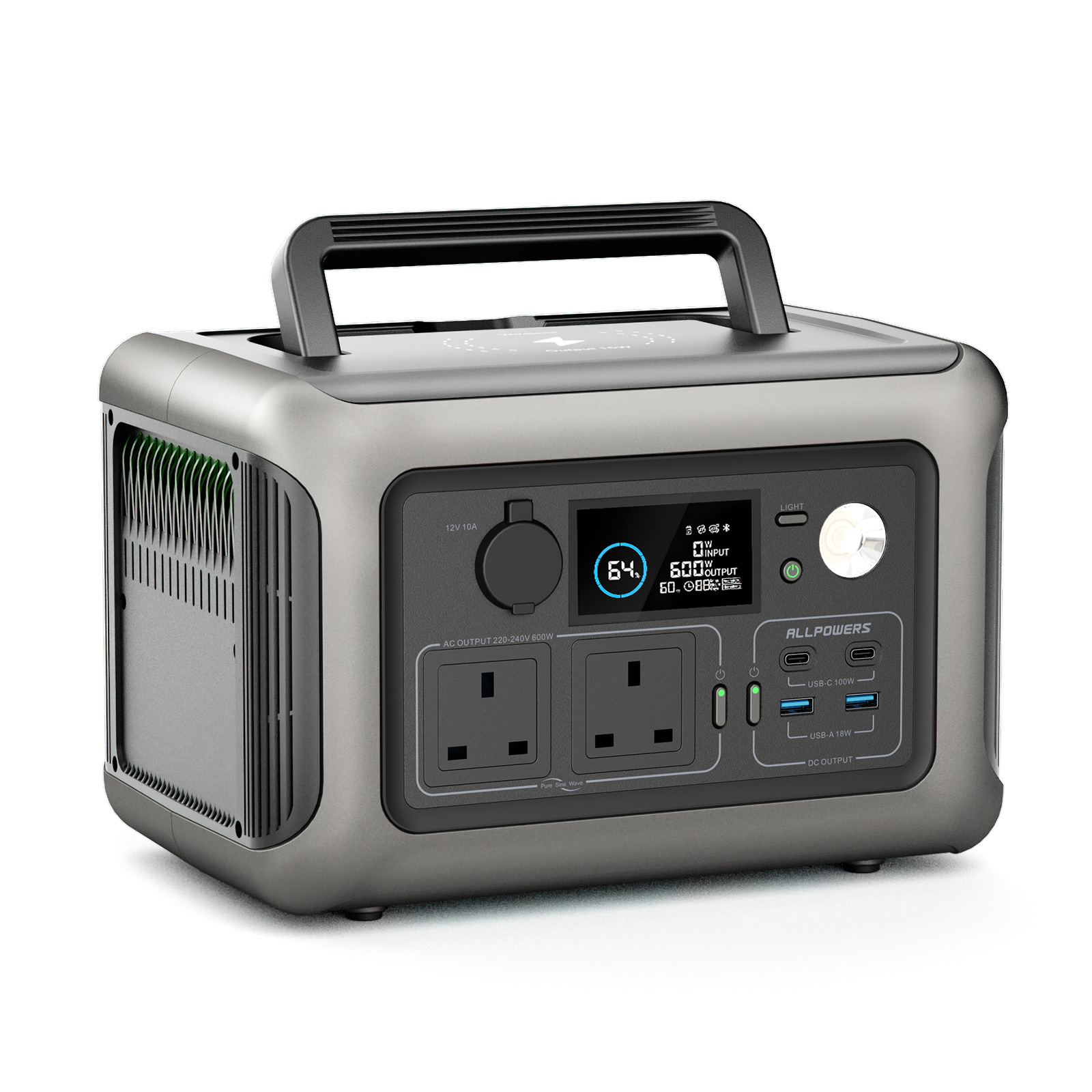 ALLPOWERS 600W 차량용 전원 600w 파워 비상용 모바일 고출력 캠핑용 유럽규격 220V 이미지 7