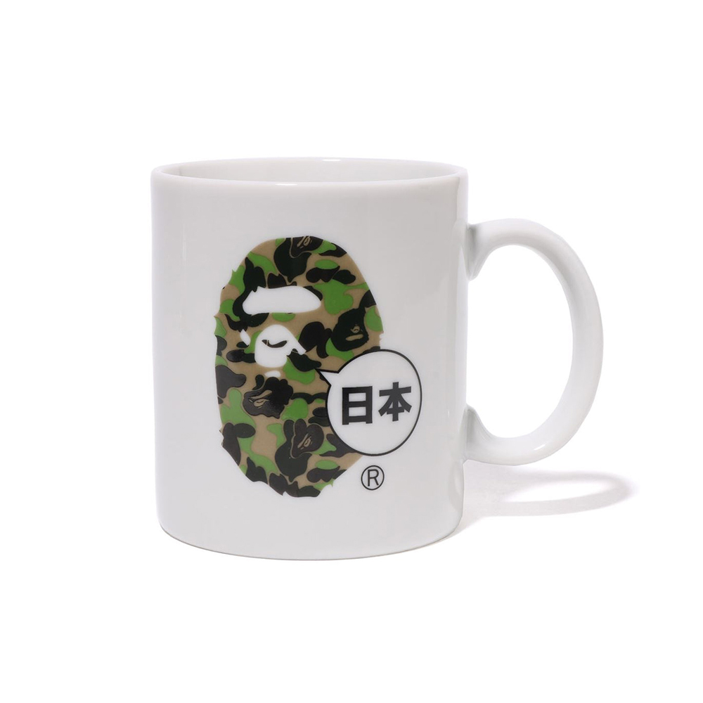 베이프 머그컵 ABC CAMO JAPAN APE HEAD MUG 1L22-193-001 - 메인 이미지