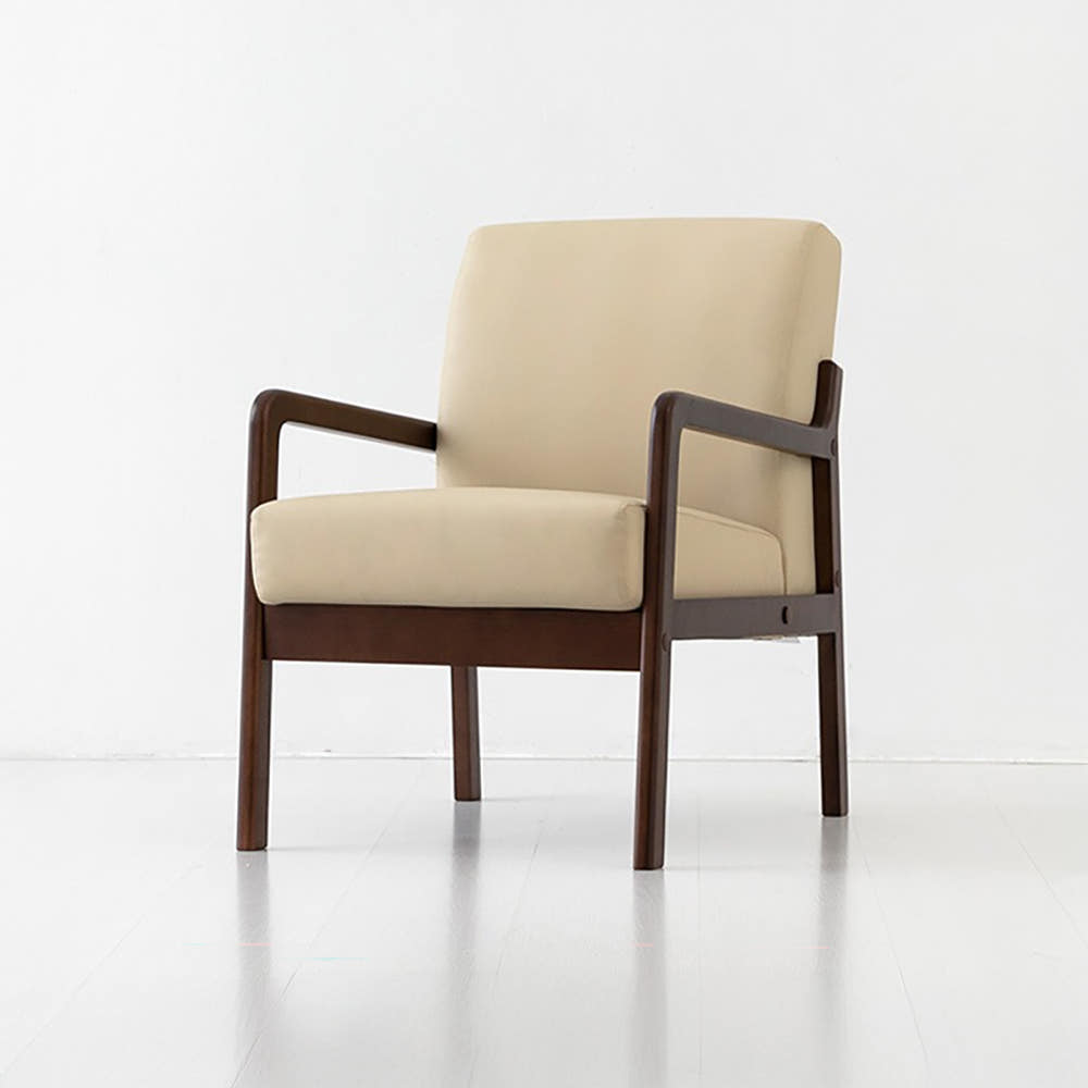 몽딜 1인 소파 스툴미포함, 베이지 4846.7787, 1인용