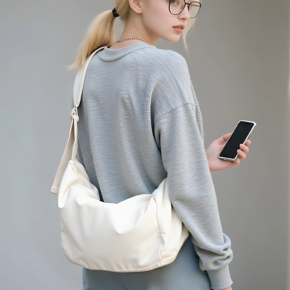 나일론 반달 크로스백 여행용 숄더백 여행 크로스 보부상 여성 남자 학생 가방 마르스 SM60