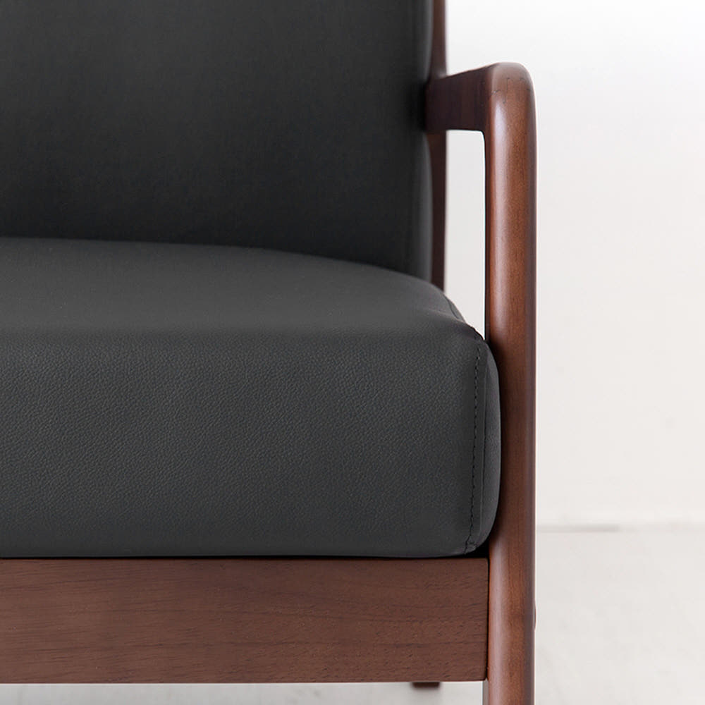 몽딜 1인 소파 블랙 0584.5640, 1인용