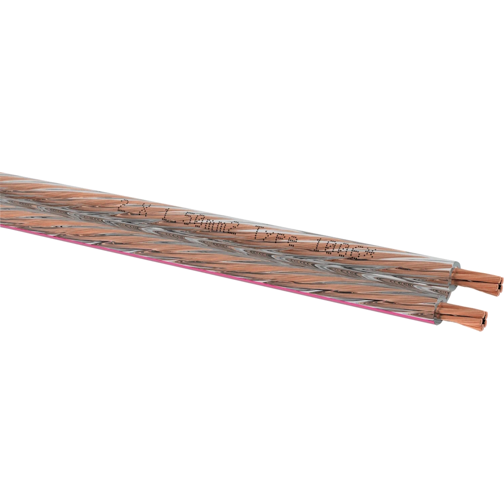 Oehlbach 오엘바흐 SPEAKER WIRE 15 벌크 스피커 케이블 2 x 1.5 mm² 투명 1M (D1C1006) - 상품 이미지