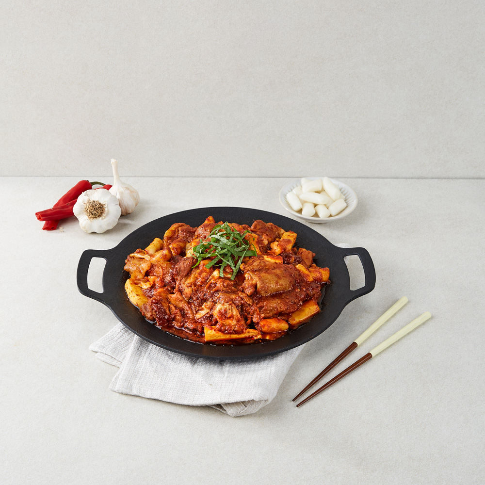 마들푸드 춘천 닭갈비 1kg 국내산 닭다리살 캠핑음식 숯불