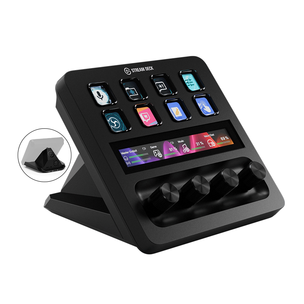 엘가토 Stream Deck+ XLR 스트림덱 플러스 XLR 매크로 오인페