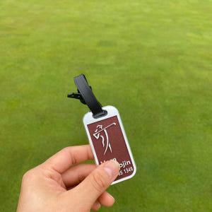 골프네임택 알루미늄 이니셜각인 커스텀 제작 캐디백 원팩토리 운동러 솔직 후기 | 실사용 리뷰 - 상품 이미지 3