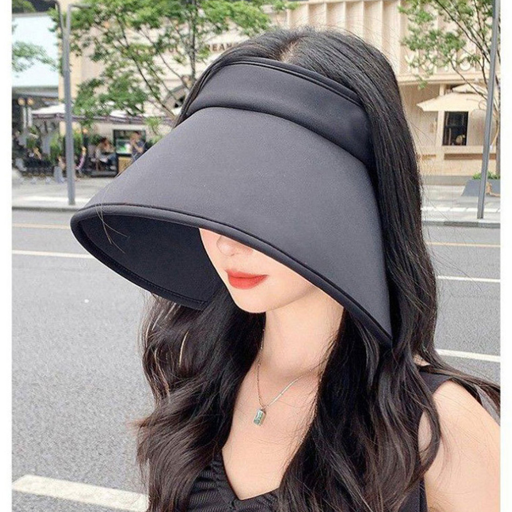 360도 와이드 썬캡 돌돌이 챙넓은 모자 햇빛가리개 - 상세 이미지 2