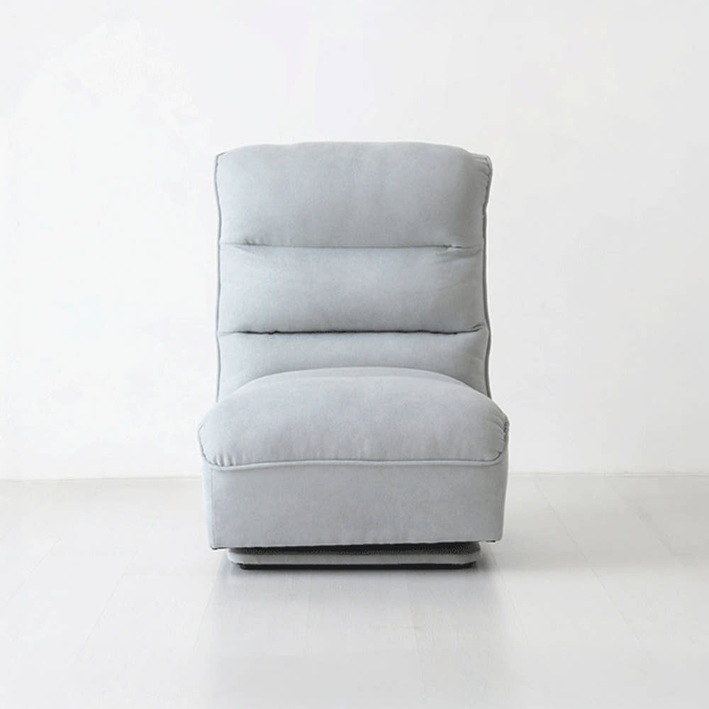 스텔라 1인 좌식소파 회전형 1인용, 라이트그레이 0206.3646