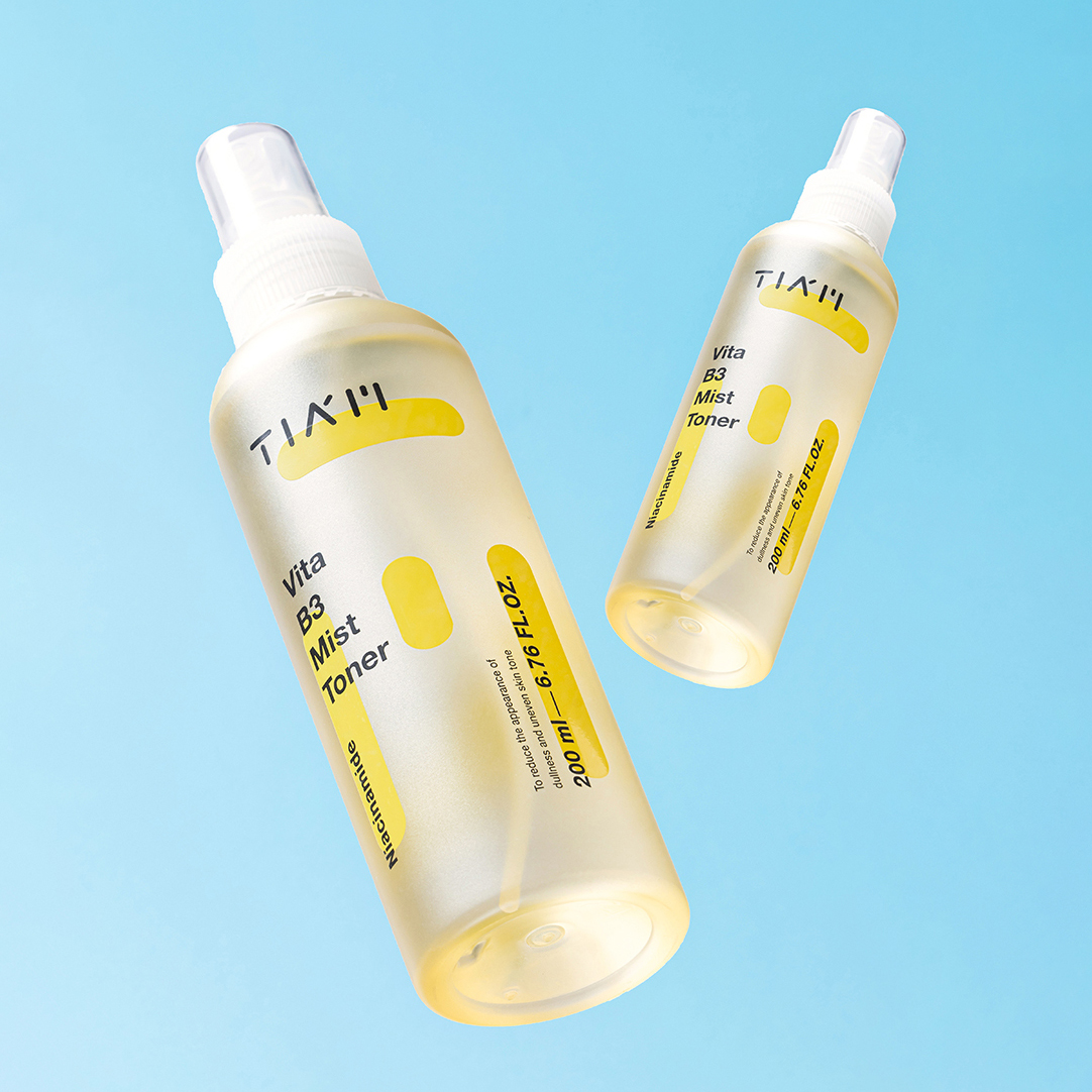 티암 비타민B3 미스트 토너 200ml / 자극없는 비타민 미백 잡티 흔적 개선 대용량토너 - 상품 이미지