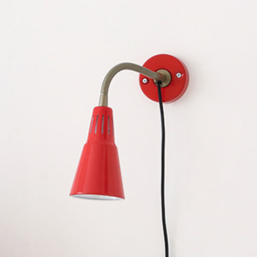 [E14전구선물] VARTEN 벽등/집게등 E14 KS1287W 레드 9844.9096