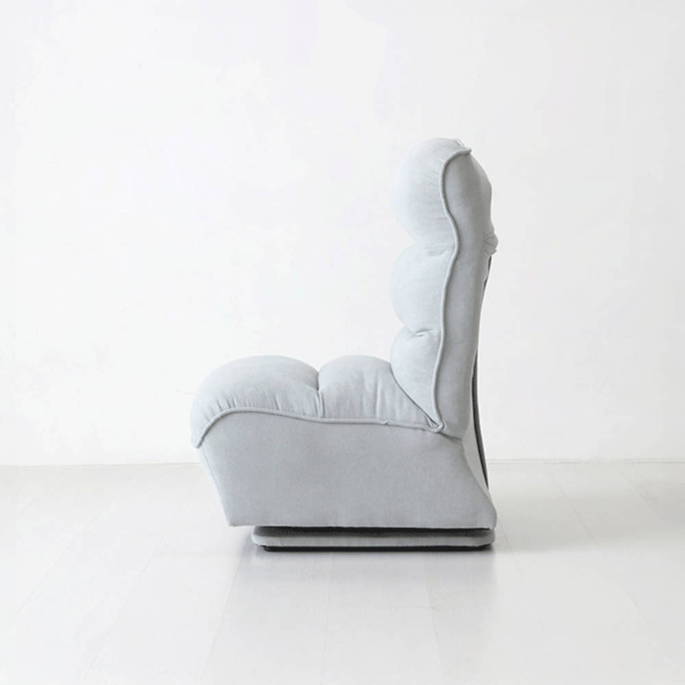 스텔라 1인 좌식소파 회전형 1인용, 라이트그레이 0206.3646