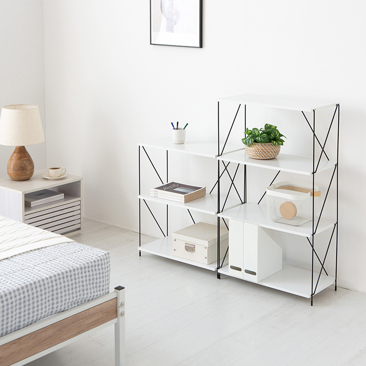 이지보 툴프리 600 선반 4단 N형 625x302x1040mm, 4단, 코코아월넛 7818.3838 - 상세 이미지 4