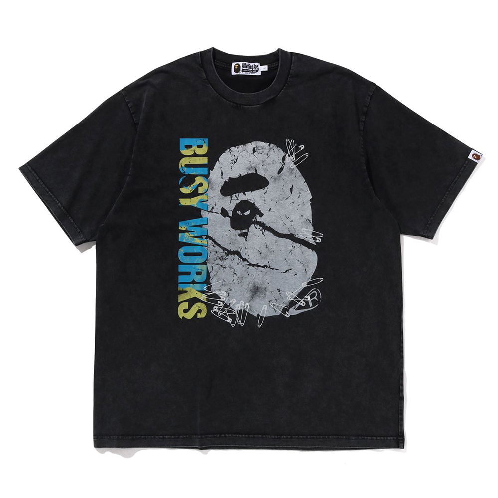 베이프 반팔티 GARMENT DYE RELAXED FIT TEE 1L30-109-350 - 상품 이미지