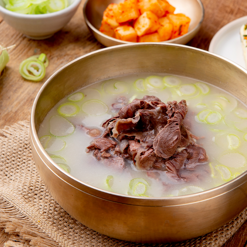 [부산 조옥규곰탕] 가마솥 수제 한우곰탕 고기듬뿍, 550g, 2개 - 상품 이미지