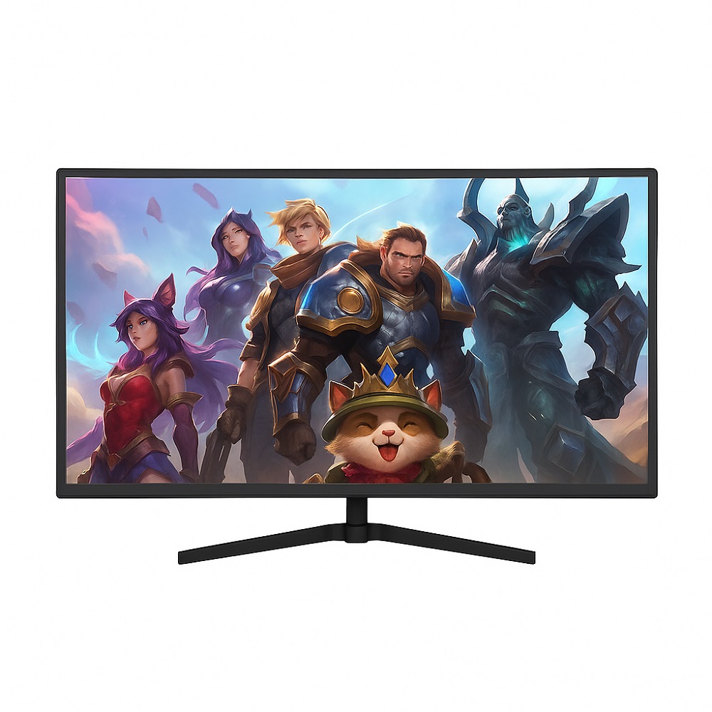 제이씨현 BattleG BG32CK FHD 144Hz 리얼 240Hz PC방 게이밍 모니터 블랙 강화(액정보호) 80~81cm(32인치), 무결점 - 메인 이미지
