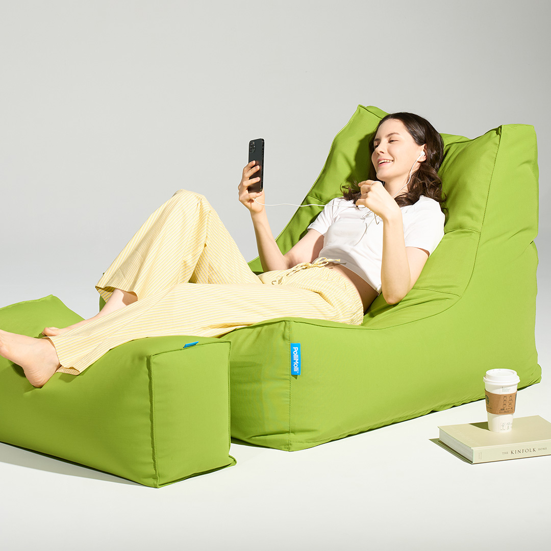 [빈백 환승] 폴리몰리 607P 올웨더 빈백 소파 겉커버와 속커버 (충전재 불포함)