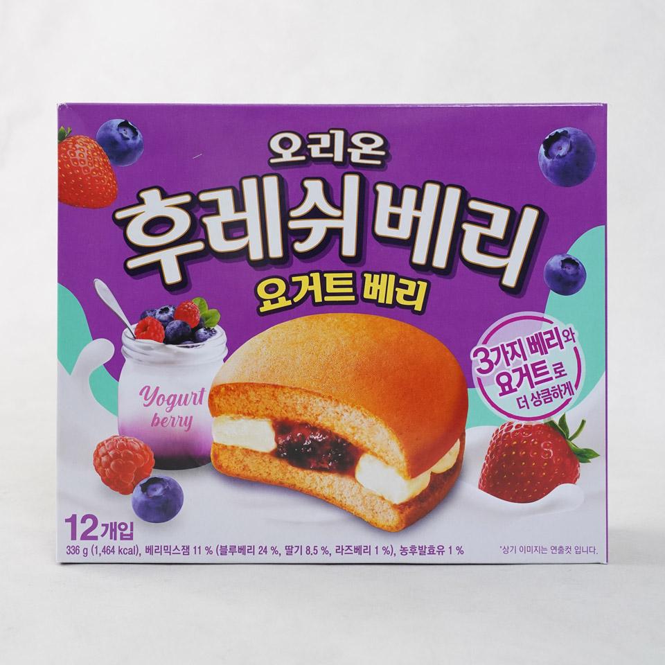 메가마트 오리온 후레쉬베리요거트 336G - 상품 이미지