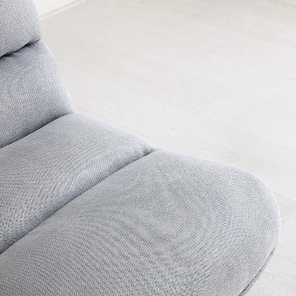 스텔라 1인 좌식소파 회전형 1인용, 라이트그레이 0206.3646