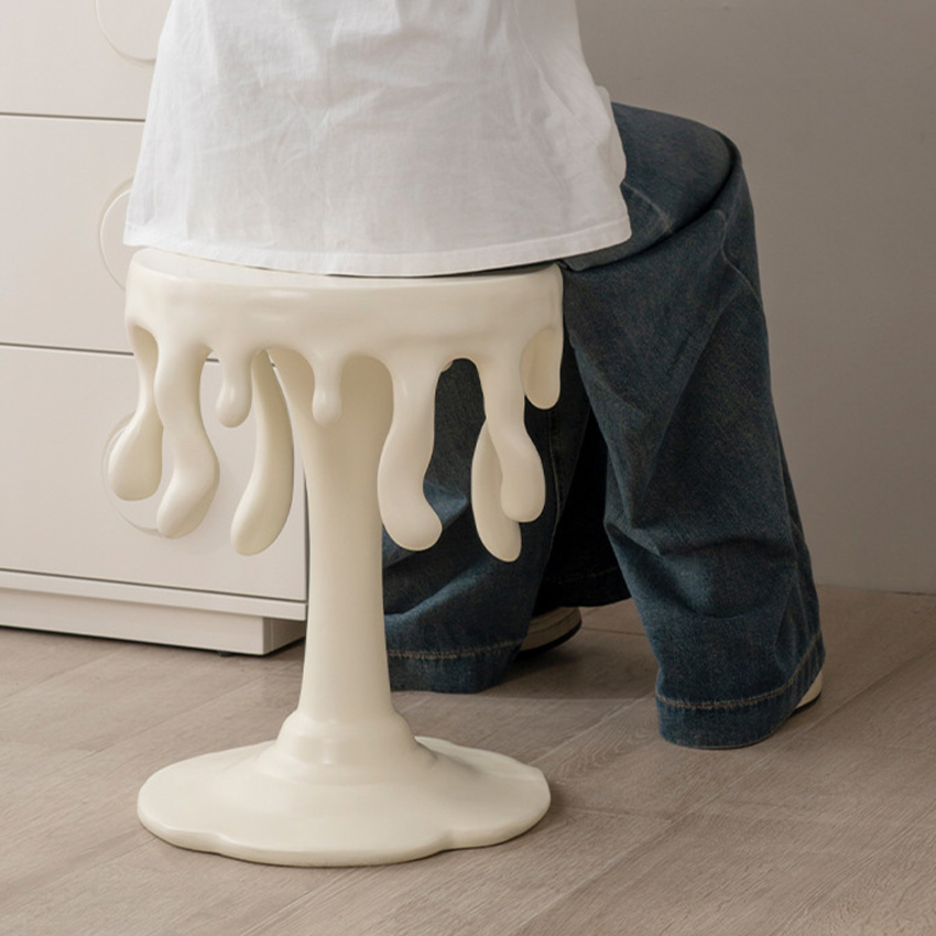 드립 아트 사이드 보조 테이블 협탁 Drip Art Side Table - 상세 이미지 5