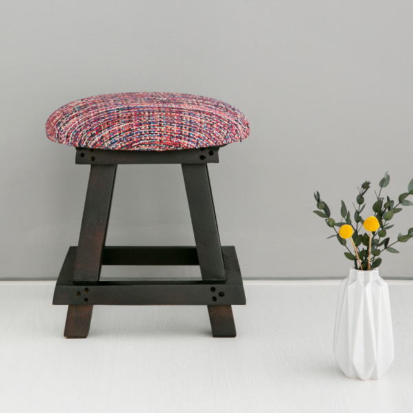 PERI 스툴 멀티레드/내추럴 8984.2117 - 상세 이미지 5