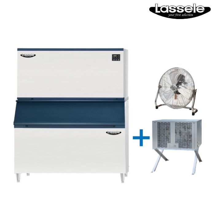 대용량 공냉식제빙기 650kg생산 카페 업소용 대형 리모트제빙기