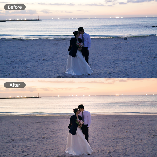 [필모션] 추가금 없는 결혼사진 웨딩사진보정 업체 사설보정 포토샵 본식 결혼식 만삭 스냅