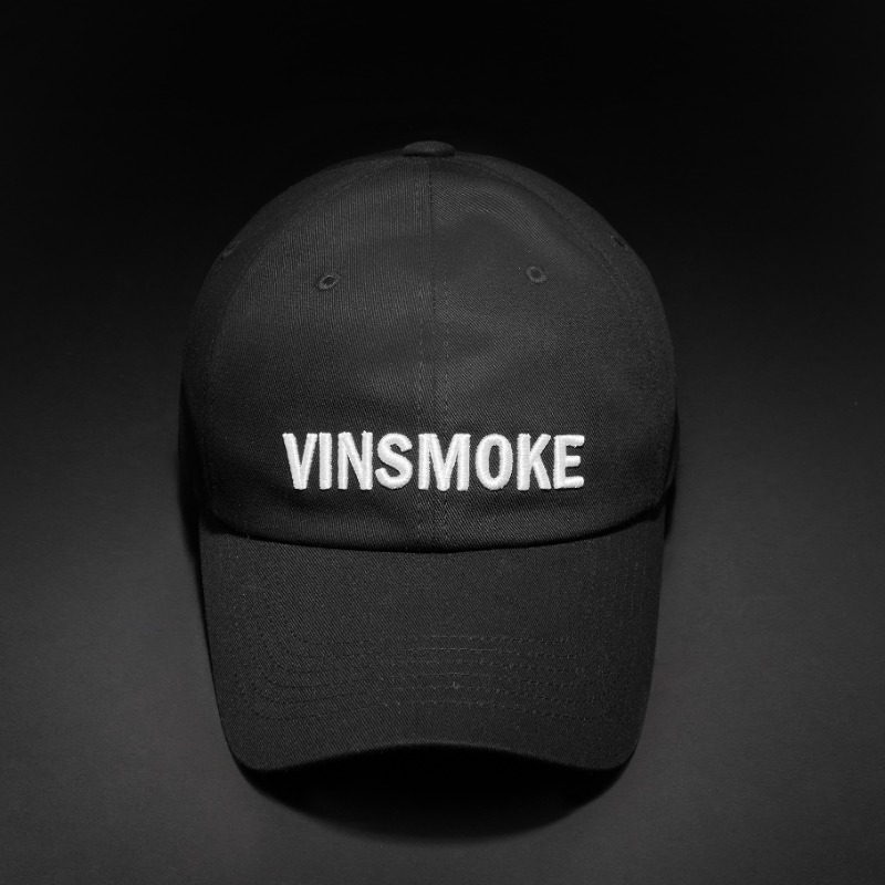 빈스모크 Wordmark Ball cap [Black] [SOFT FIT] - 상품 이미지