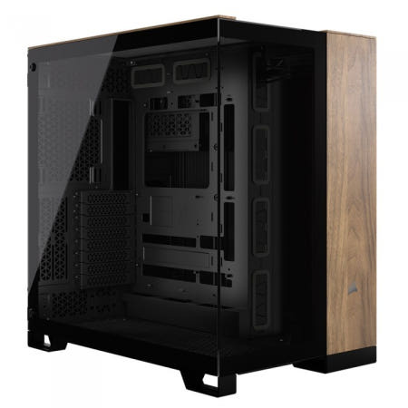 커세어 CORSAIR 6500X (블랙 월넛) ATX PC 케이스 미드 타워 튜얼 챔버 A/S 2년
