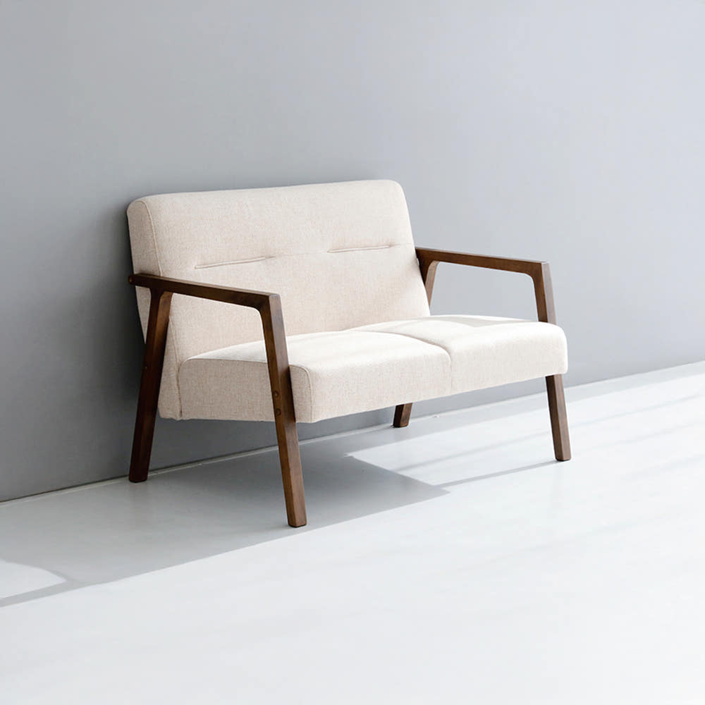 COOKY 패브릭 소파 2인 그레이 8399.0951, 2인용