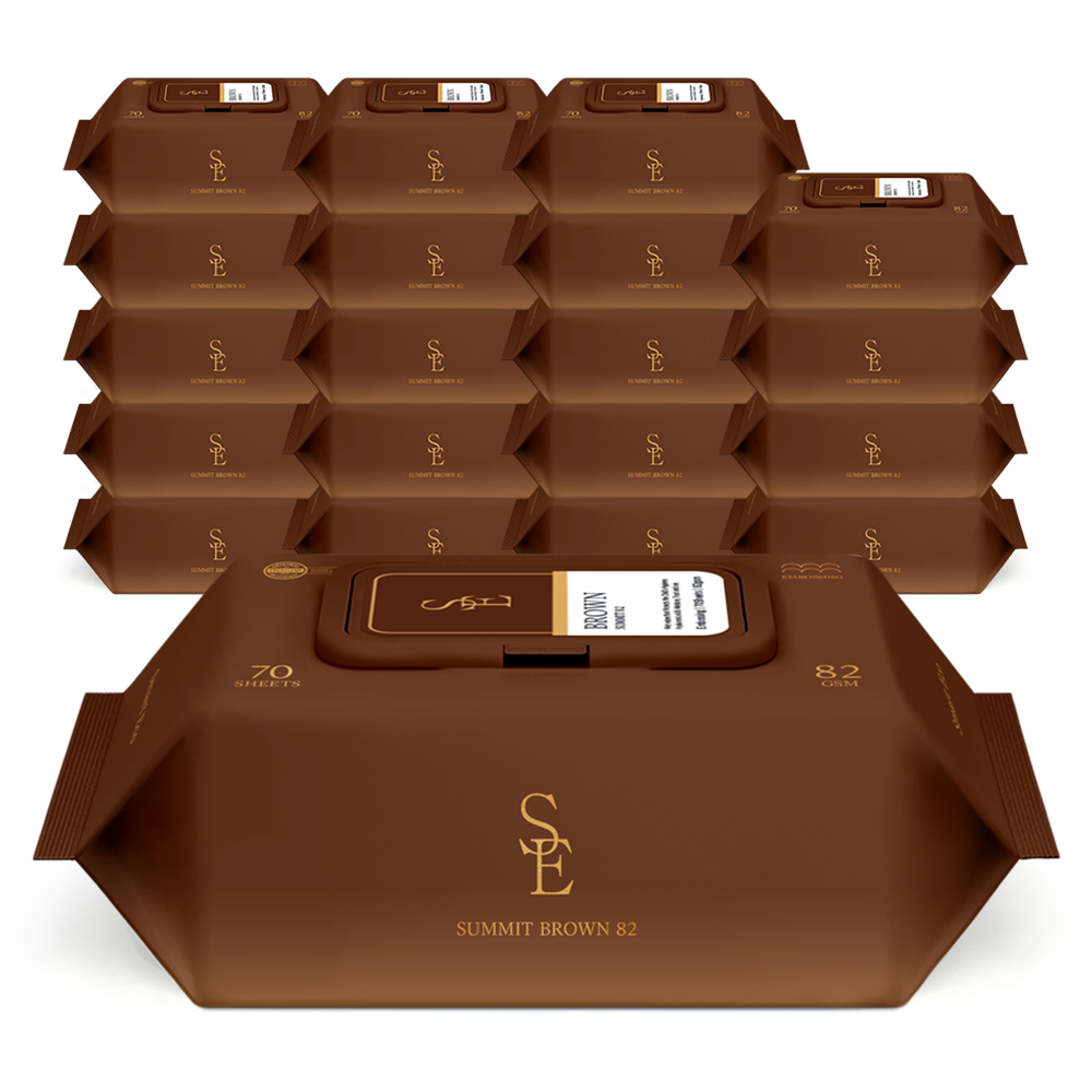 스마트에코 써밋 퍼플 75g 엠보 77매 20팩 캡형 아기 물티슈