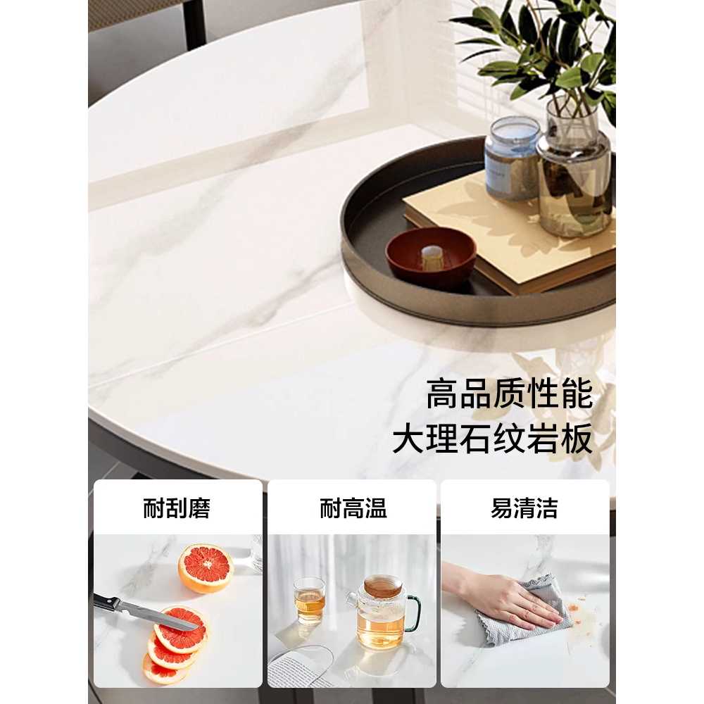 거실 수납 테이블 인테리어 원형 낮은 좌식 밥상 탁자 50cm+70cm - 상세 이미지 3