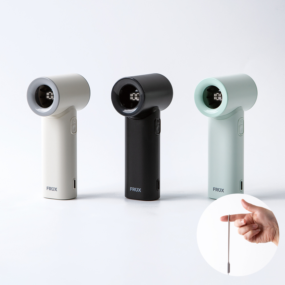 프럭스M 휴대용 미니 선풍기 초미니 손선풍기 핸디 손풍기 터보 100단