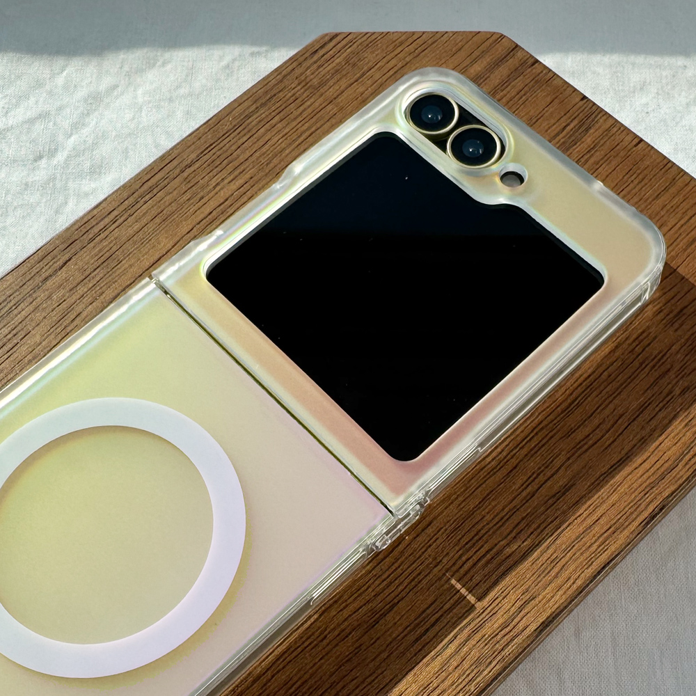 제로스킨 충격보호 범퍼 갤럭시 케이스 오로라 맥세이프, 갤럭시Z 플립7FE - 상세 이미지 3