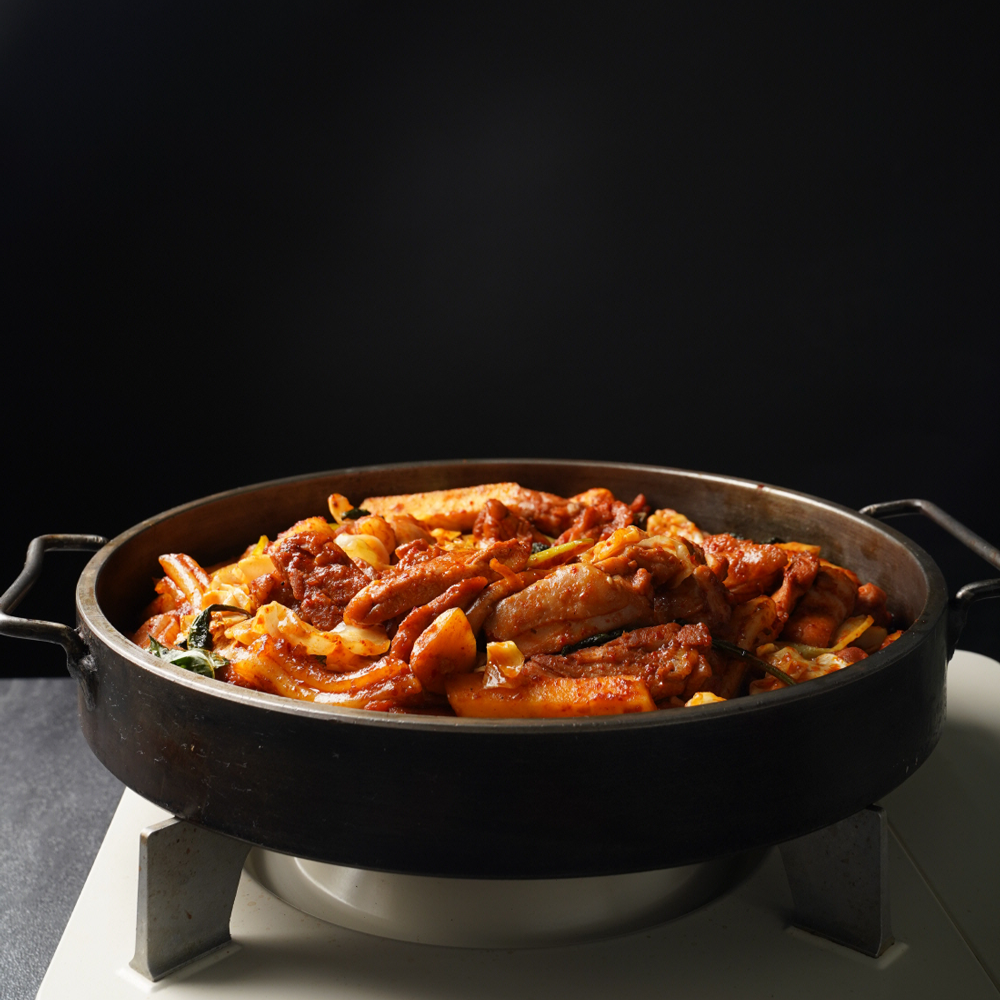 마들푸드 춘천 닭갈비 1kg 국내산 닭다리살 캠핑음식 숯불