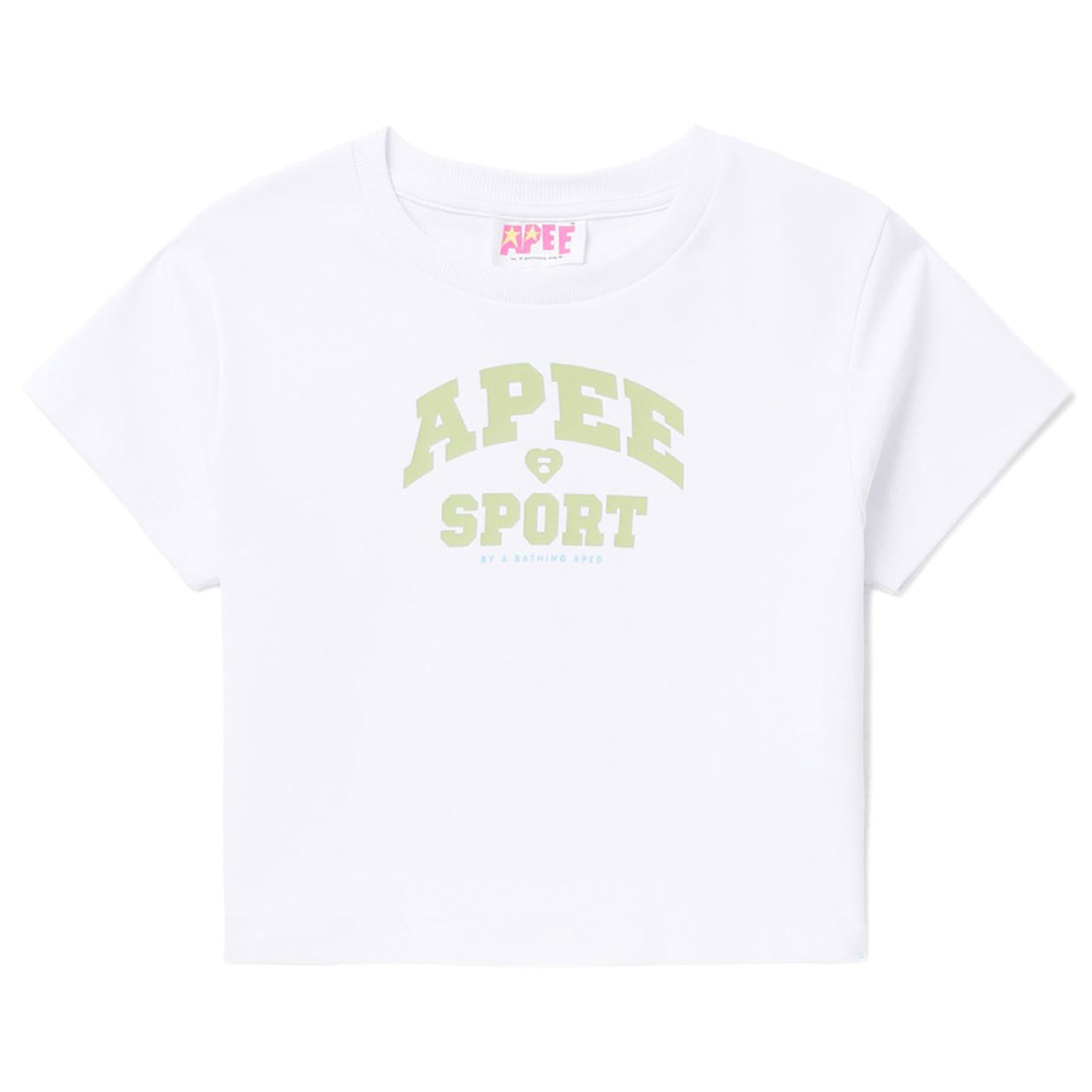 베이프 우먼즈 반팔티 COLLEGE SLIM CUT TEE CK20-209-014 - 상품 이미지