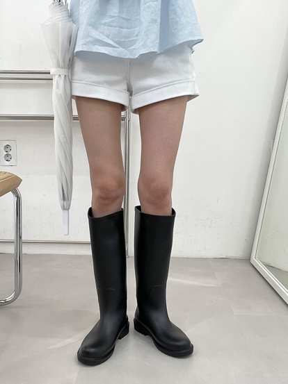 여성 여름롱부츠 장마 롱레인부츠 - 상세 이미지 3