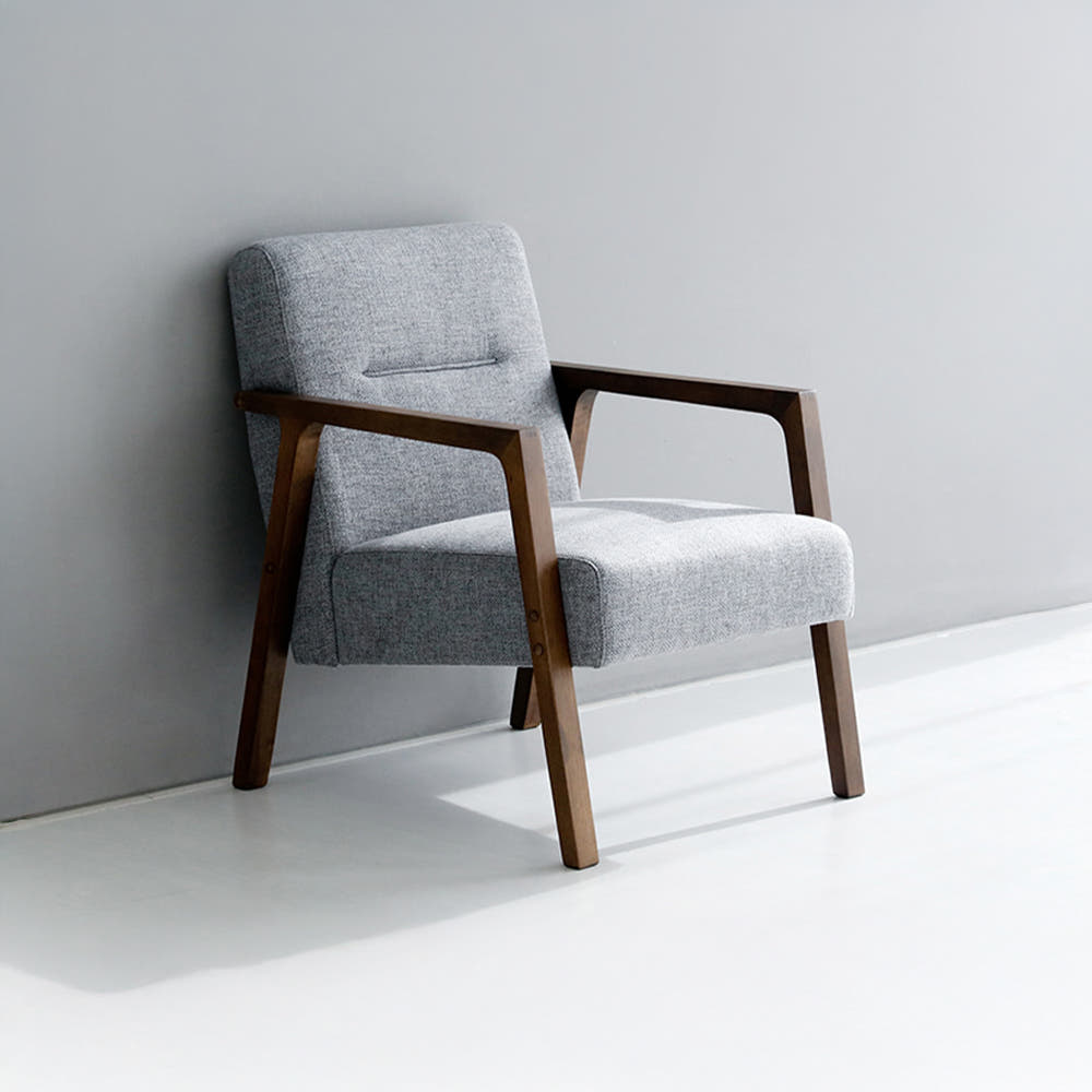 COOKY 패브릭 소파 1인 베이지 6747.2858, 1인용