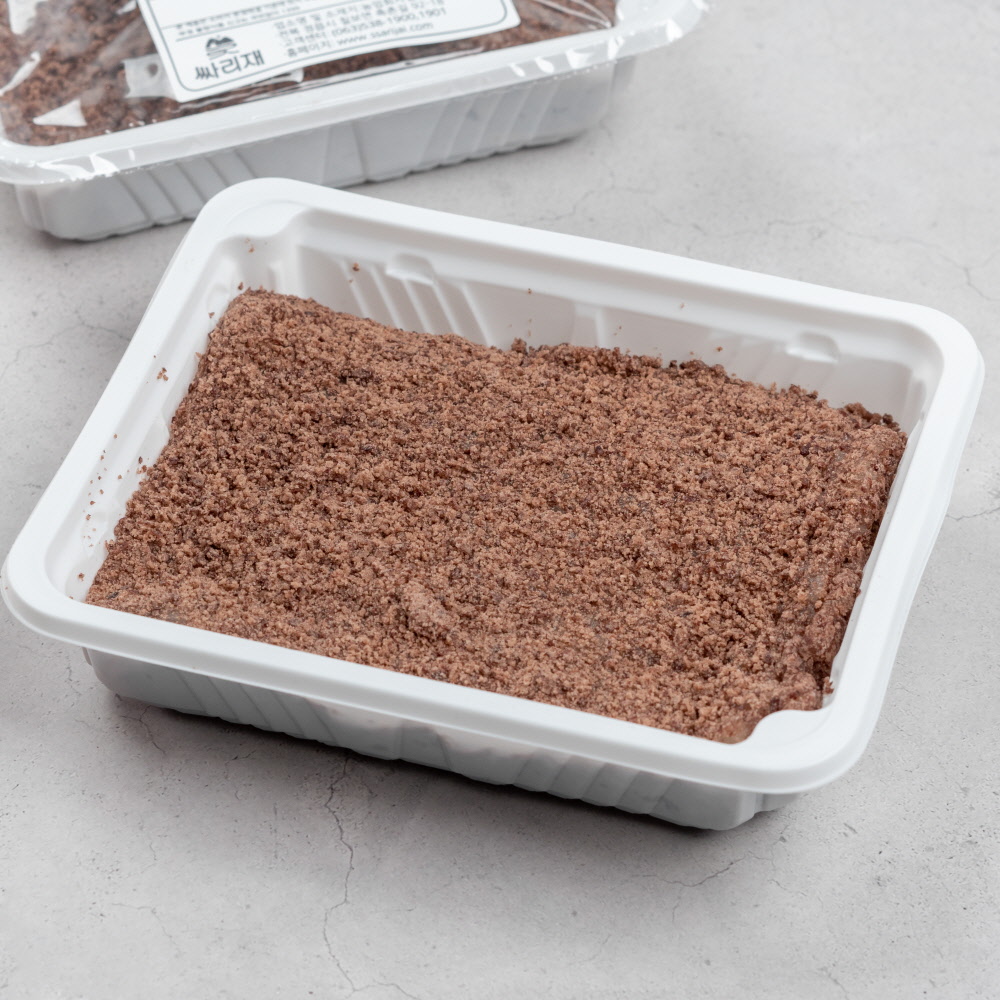 싸리재 팥떡 [ 고운 팥시루 찰떡 240g ] 생일상 고사떡 찹쌀떡 팥시루떡 - 상세 이미지 5