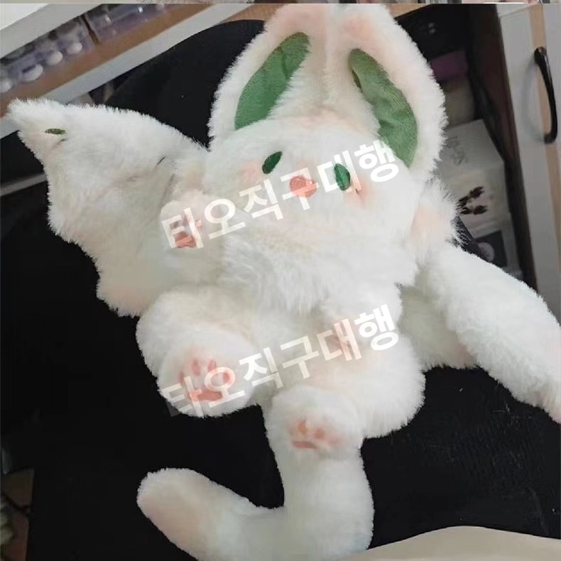 박쥐인형 장난감 부드러운 애착 귀여운 쿠션 봉제인형 날개달린 날개 토끼 수면 - 상품 이미지