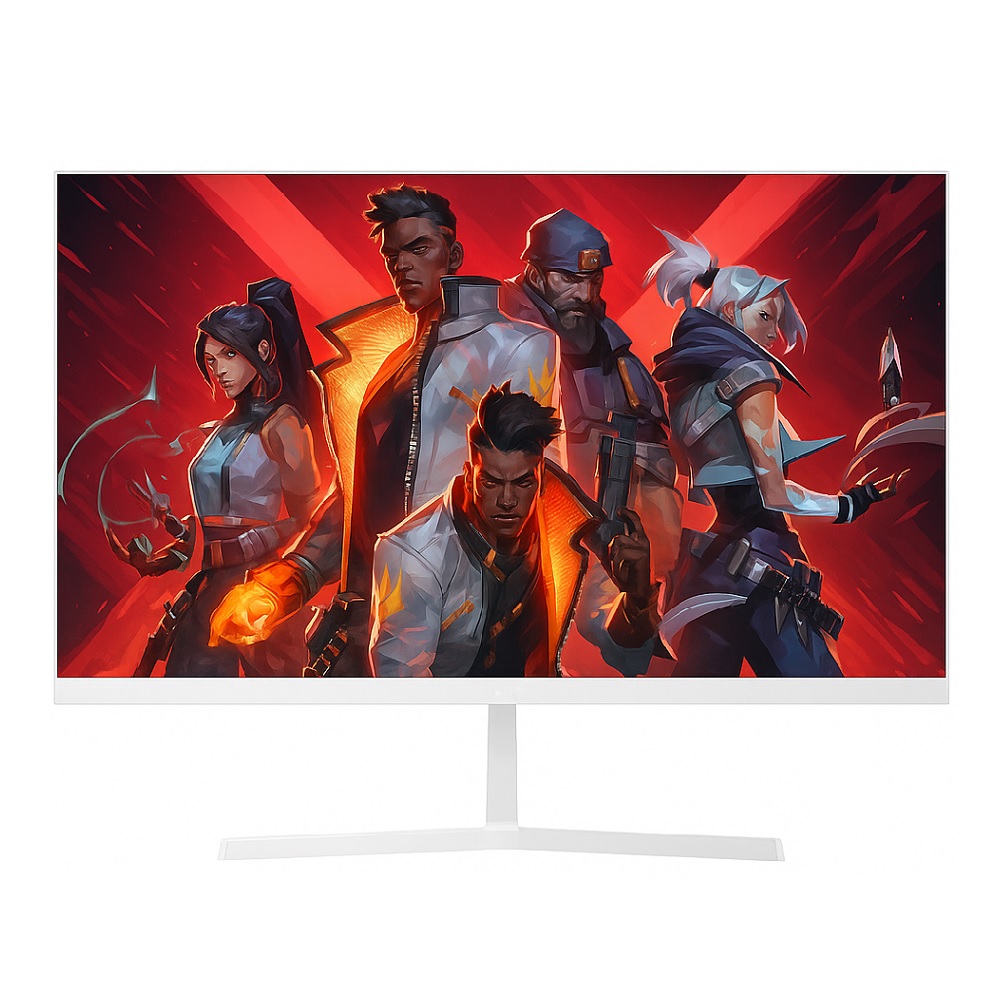 제이씨현 UDEA EDGE ED2431HF IPS 100Hz 사무용 컴퓨터 PC 게이밍 모니터 화이트 60~61cm(24인치), 일반 - 상품 이미지