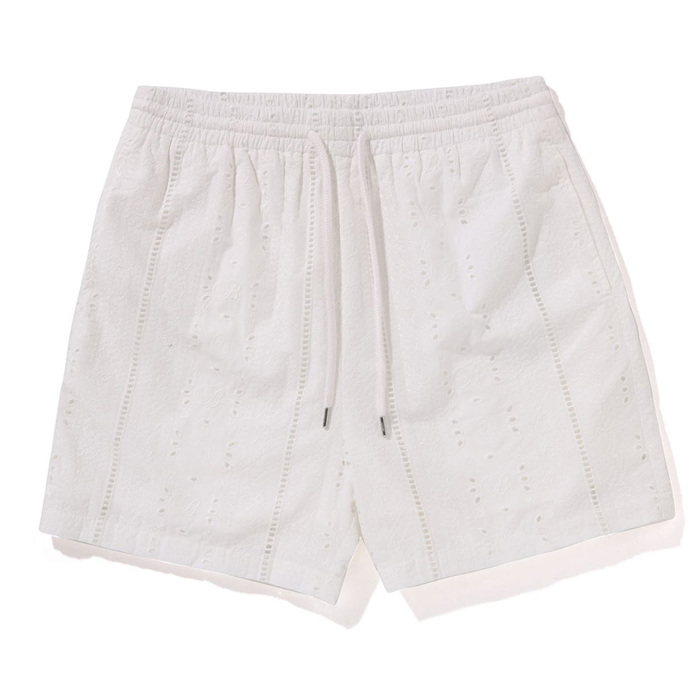 베이프 바지 EMBROIDERY RELAXED FIT SHORTS 1L30-153-307 - 상세 이미지 3