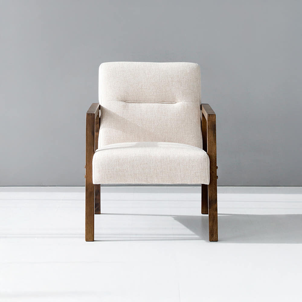 COOKY 패브릭 소파 1인 베이지 6747.2858, 1인용