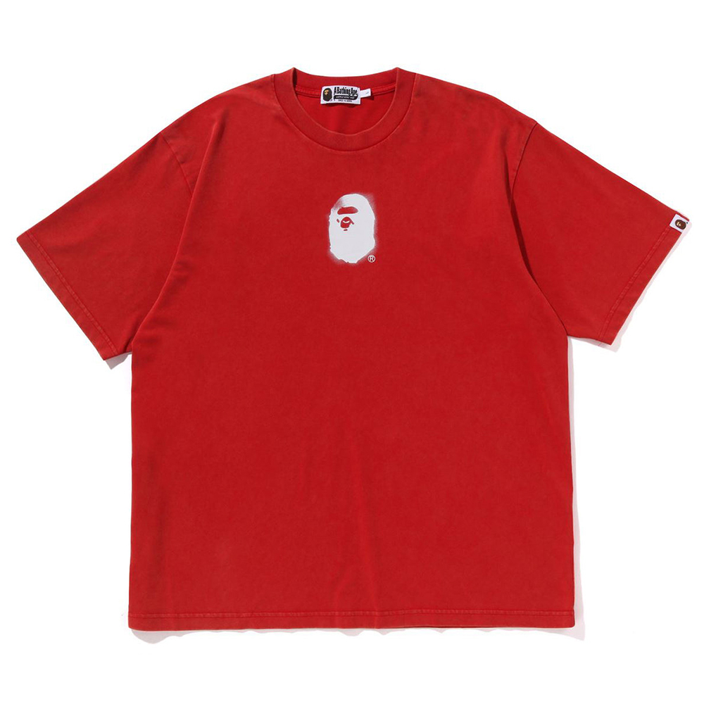 베이프 반팔티 PIGMENT PRINT APE HEAD RELAXED FIT TEE 1L30-109-307 - 상세 이미지 3