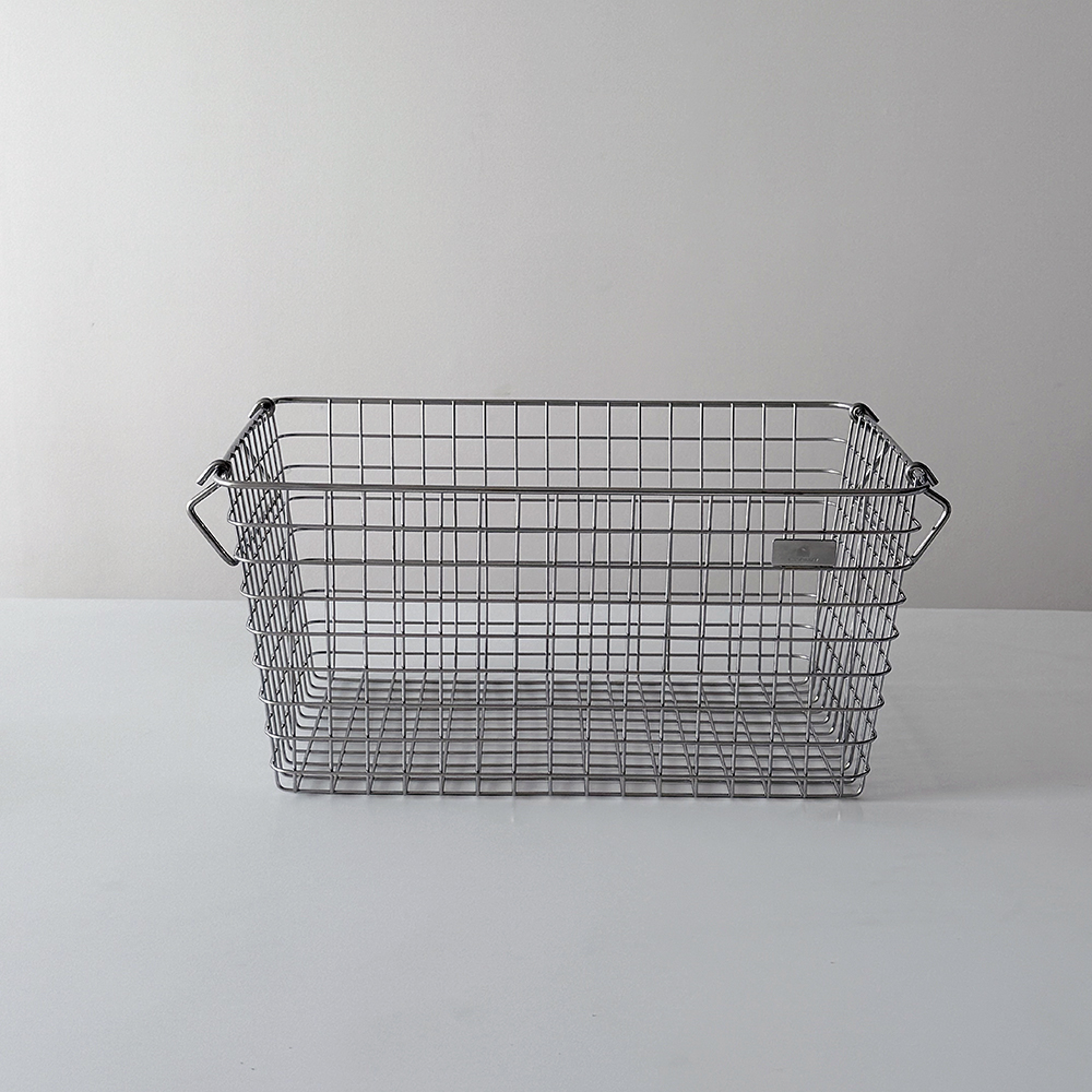 [단독] 철제 스텐 바구니 와이어 바스켓 다용도 수납 펜트리 정리 M