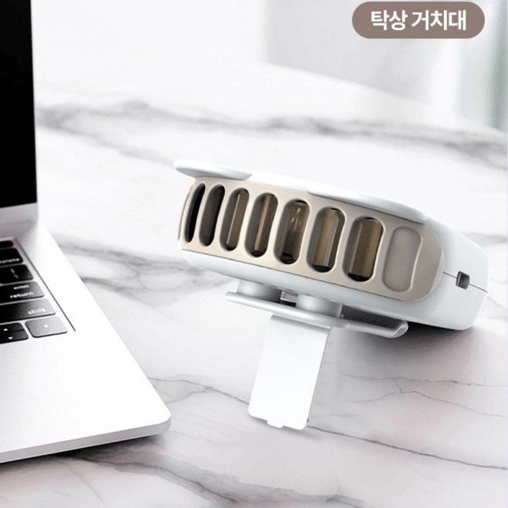 허리에차는선풍기 허리띠 등 옷속 허리 휴대용 몸 벨트 이미지 6