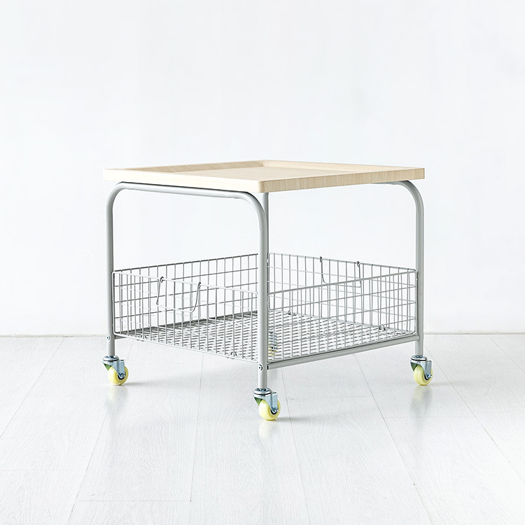 POTAB 이동식 사이드테이블 5353 N형 베이지 0220.0229