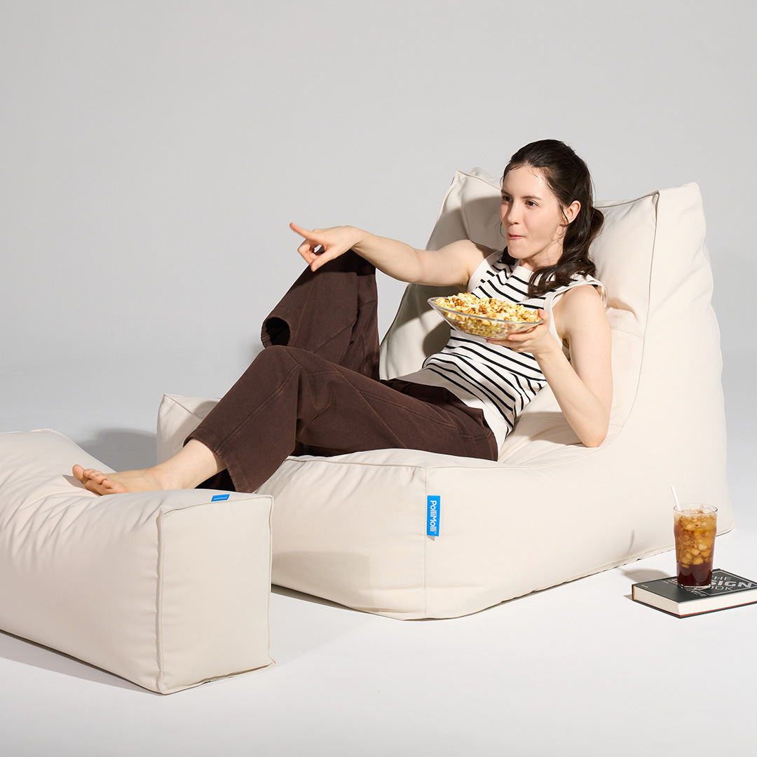 [빈백 환승] 폴리몰리 607P 올웨더 빈백 소파 겉커버와 속커버 (충전재 불포함)