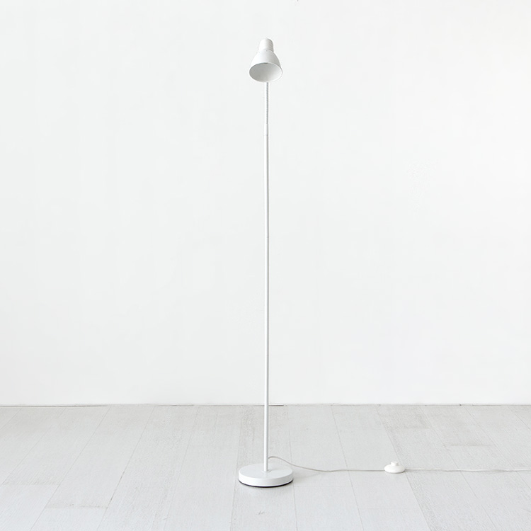 [E14전구선물]RUSTA 장스탠드 E14 KS1322F/S 화이트 미니쉐이드 9954.9770 - 상세 이미지 2