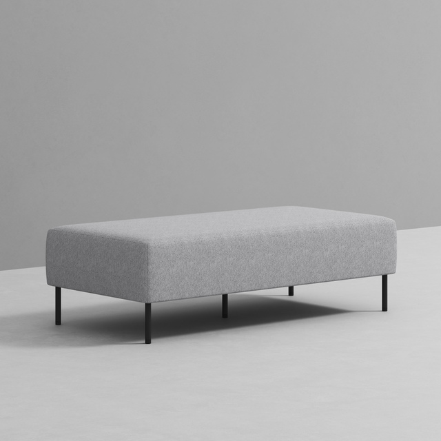 S01 소파 스툴미포함, 라이트그레이, 2인용