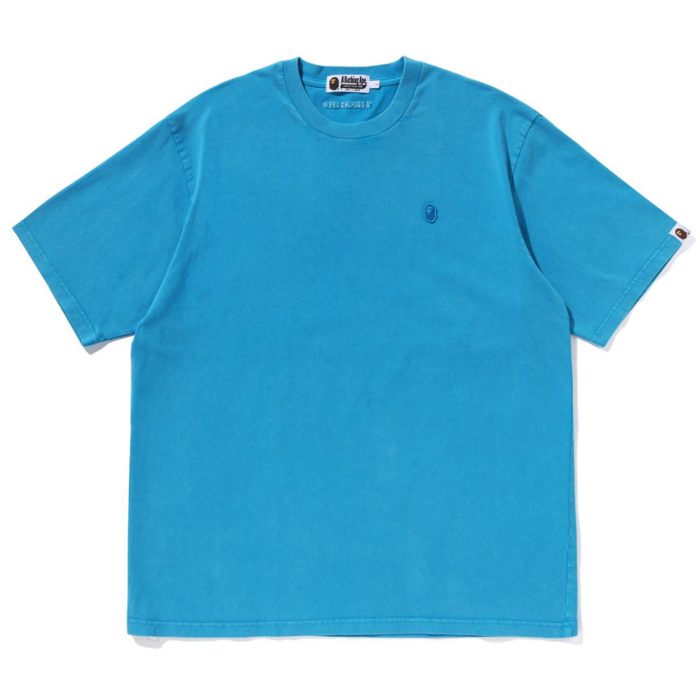 베이프 반팔티 GARMENT DYE ONE POINT RELAXED FIT TEE 1L30-109-302 - 상세 이미지 2